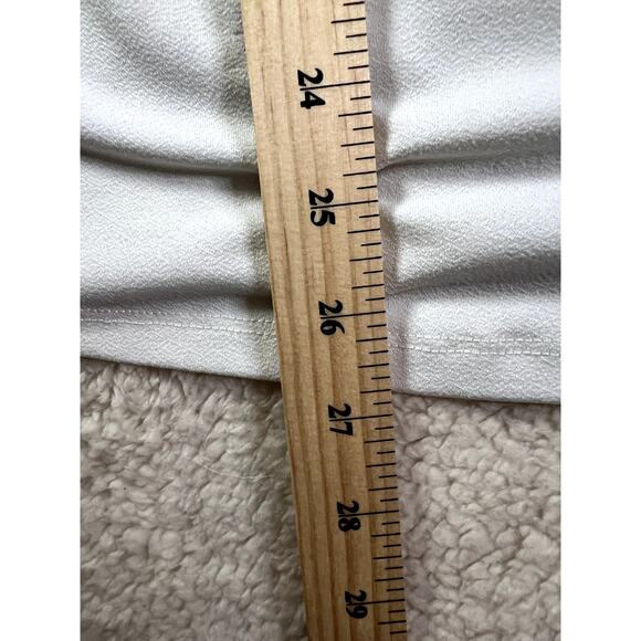 Dex White Blouse Women's Size 1x Open Knit Coastal Grandma Lagenlook Casual - Picture 9 of 9